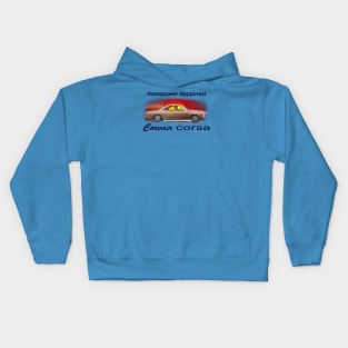 Corvair Corsa - Horsepower Happiness Kids Hoodie